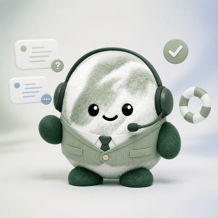 Customer Support Bot Grok Bot mascot