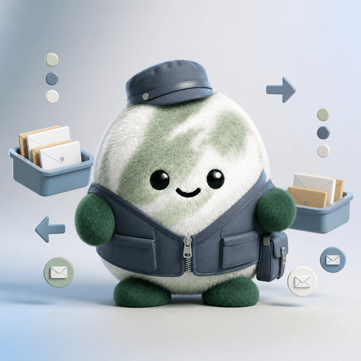 Inbox Triage Bot Grok Bot mascot