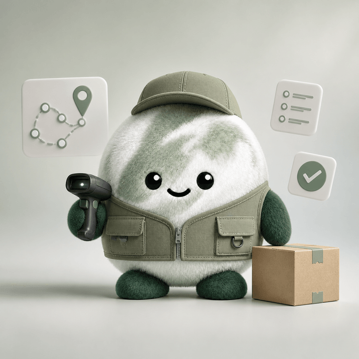 Order Operations Bot Grok Bot mascot